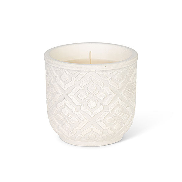 Candle in a Earthenware Jar - 3.5 Inch - Sunkissed