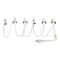 6 Socket Village Light Set with Bulbs