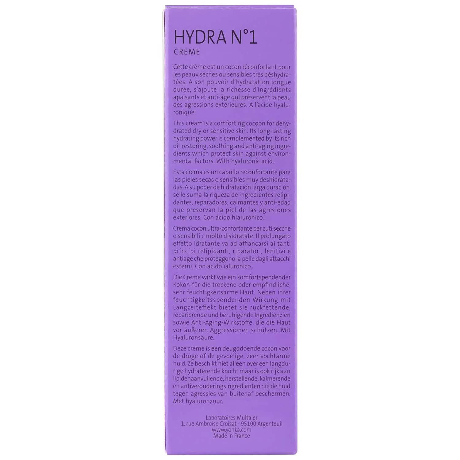 Yon-ka Age Defense: Hydra No.1 Creme, Hydrating & Repairing Cream
