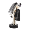 Halloween Boo Skeleton Couple Figurine