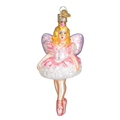 Sugar Plum Fairy Glass Ornament