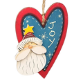 Santa's Heart of Joy Ornament