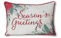 Seasons Greetings Decorative Pillow