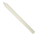 Rustic Taper Dinner Candle - 12 Inch Ivory