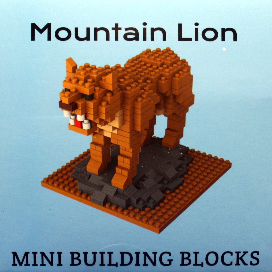 Mini Building Blocks - Mountain Lion