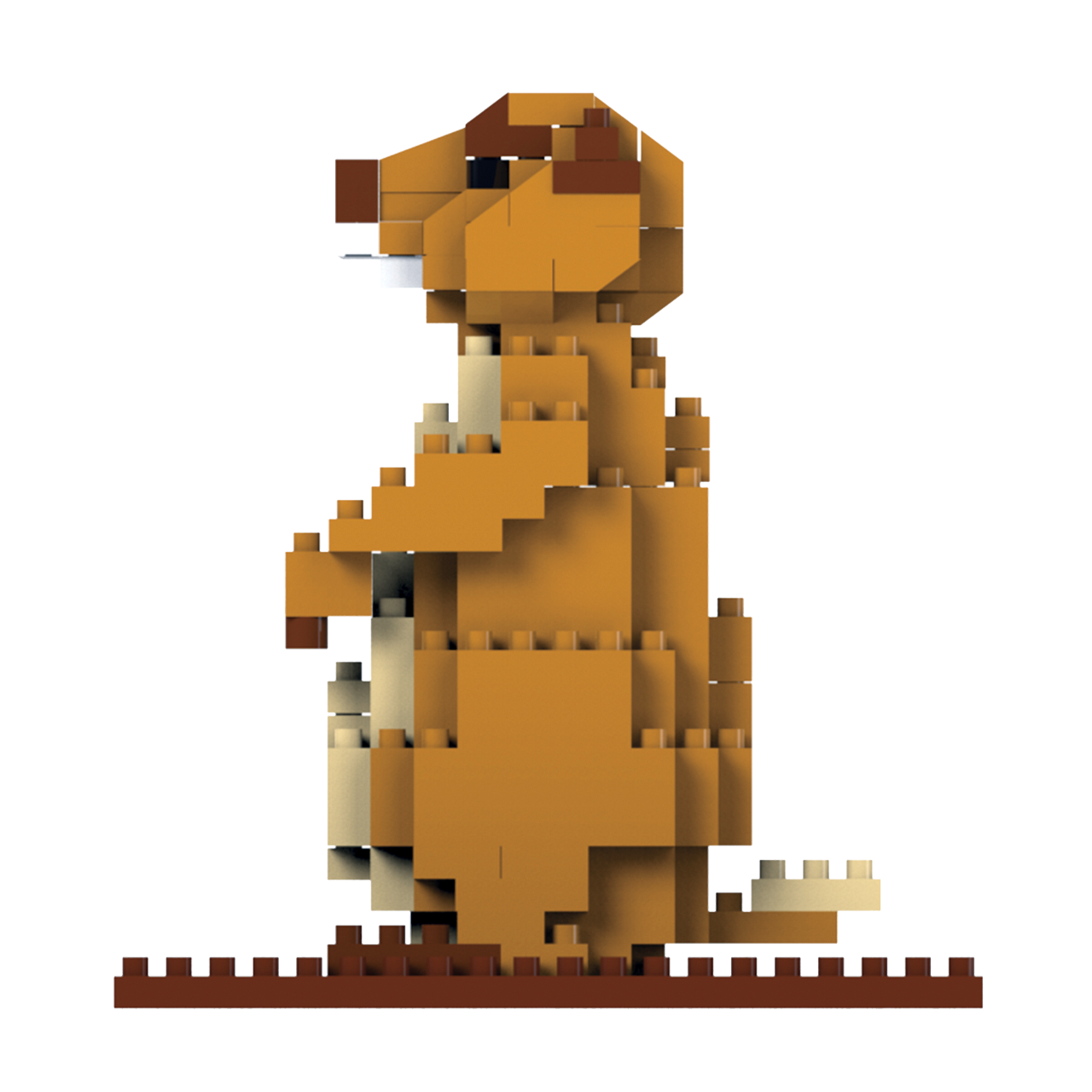 Mini Building Blocks - Prairie Dog
