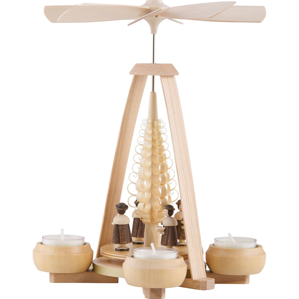 German Candle Pyramid - Carolers