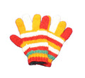 Fleece-Lined Wool Gloves – Multicolor – Adult Size