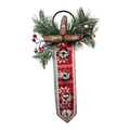 Doorknob Bell Sash - Red