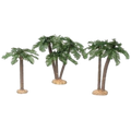 3 Piece Palm Tree Set for Nativity Scenes - 5 Inch Scale