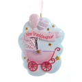 New Granddaughter Baby Stroller Ornament