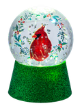 LED Light Up Cardinal with Holly Mini Shimmer