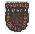 Small Flex Magnet - Camping is my Favorite Sport