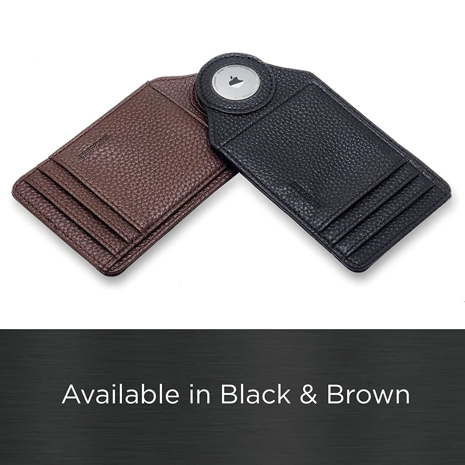 Zero-Bulk Slim AirTag Wallet