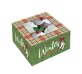 Bakery Box - 4 Cup Cakes or Cookies - Winter Wishes