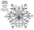 Spinning Snowflake - Pocket Charm
