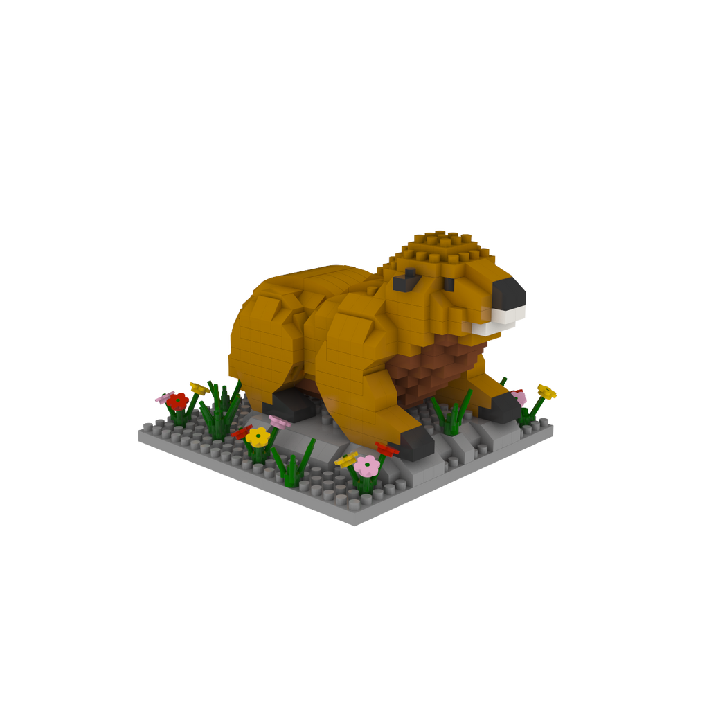 Mini Building Blocks - Marmot