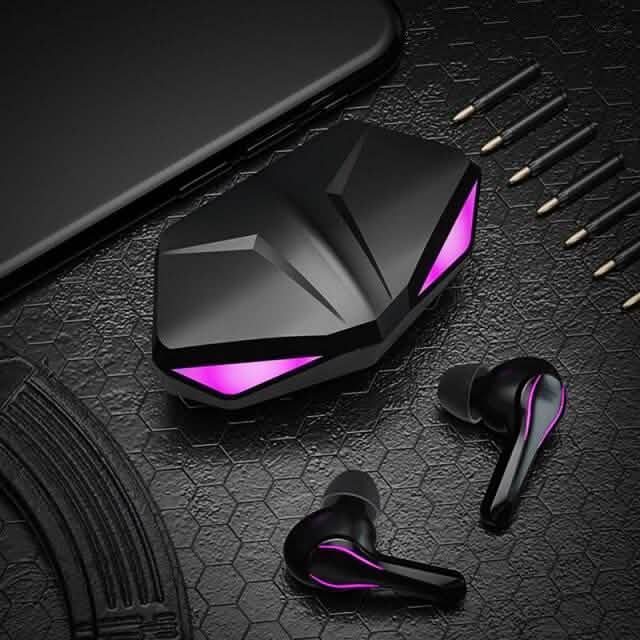 Zime Winner Gaming Headphones 65ms Low Latency TWS Bluetooth Earphone With Mic Bass Audio Sound Positioning