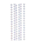 Clear Iridescent Bead Garland - 15 Feet