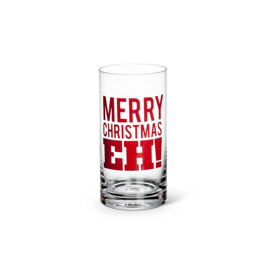 Mckenzie Merry Christmas, Eh! Highball Glass