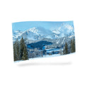 My Village Background Cloth - Mountain Landscape