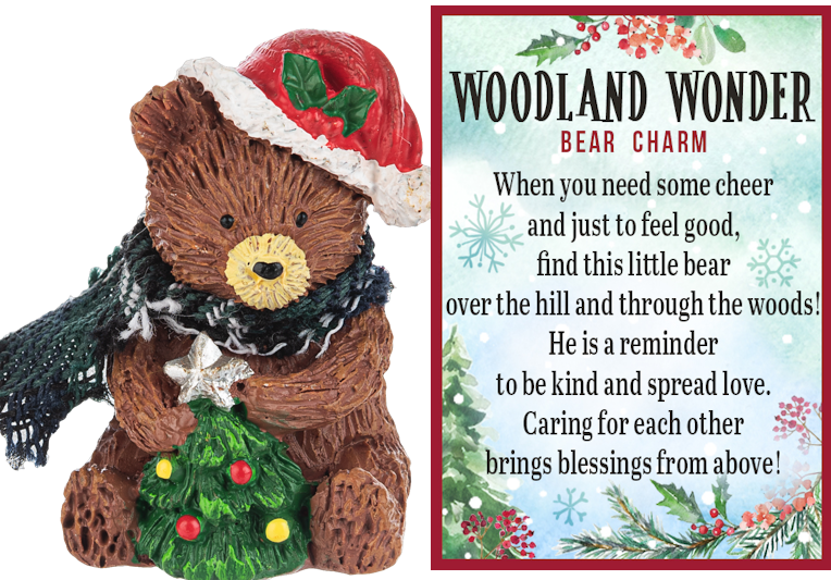 Woodland Wonder Bear Charm
