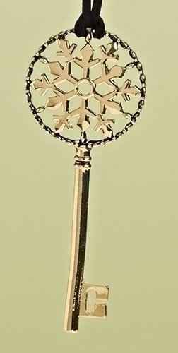 Santa's Key Ornament - 4"