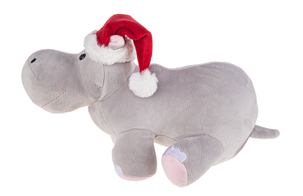 Christmas Hippo - Plush